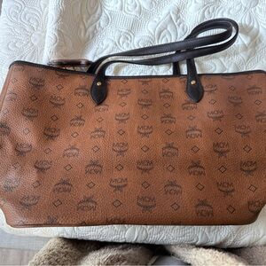 MCM Brown Leather Tote